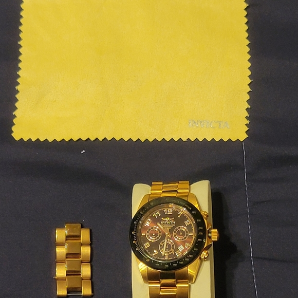 INVICTA SPEEDWAY ROSE GOLD PLATED WATCH. - Picture 10 of 12